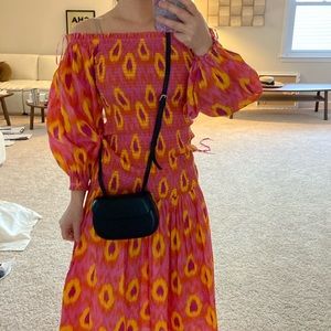 Zara small rigid crossbody bag.